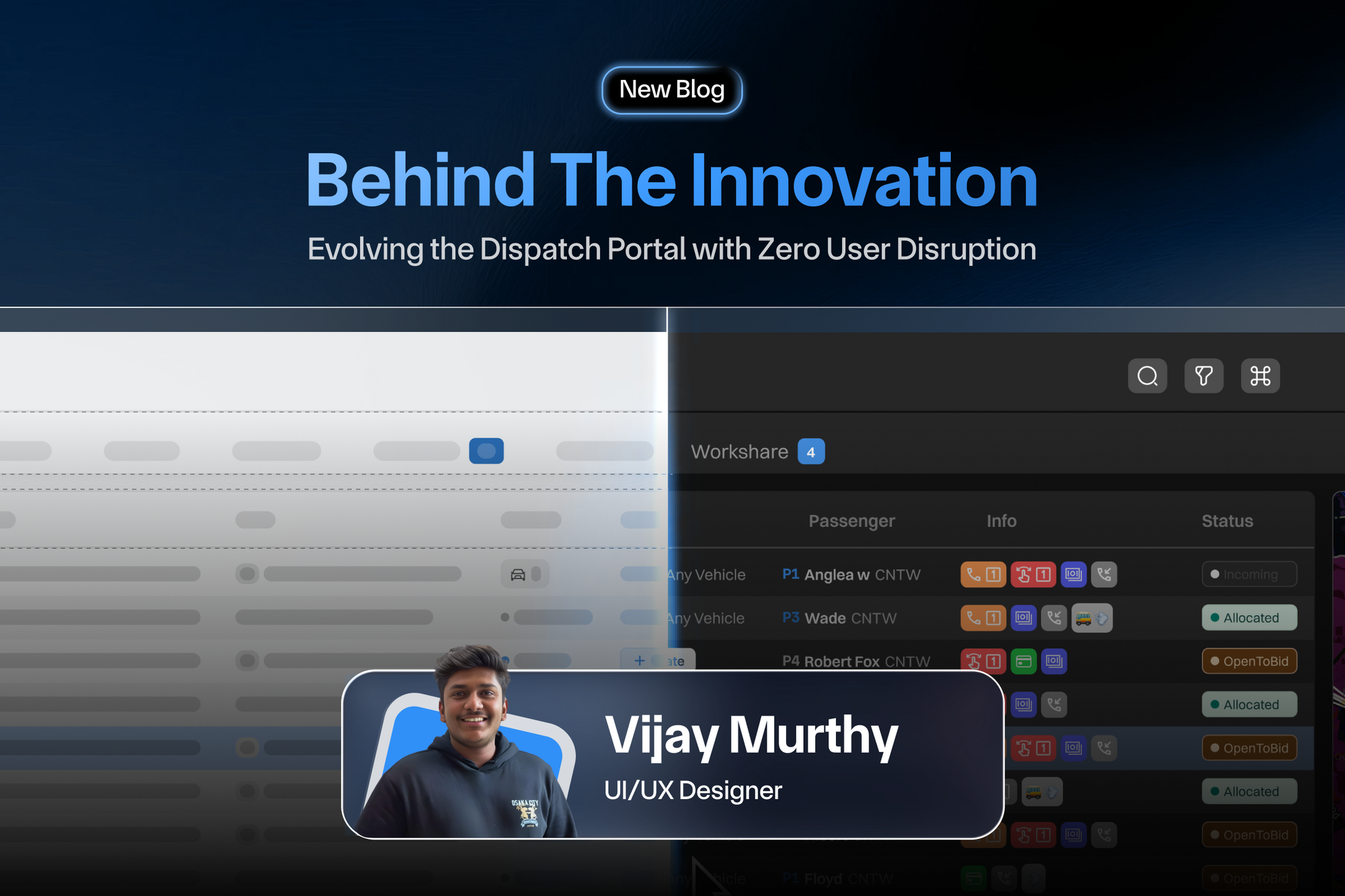 Behind The Innovation: Evolving the Dispatch Portal with Zero User Disruption